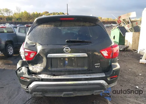 2018 Nissan Pathfinder Sv from USA, damaged, VIN 5N1DR2MM5JC647909